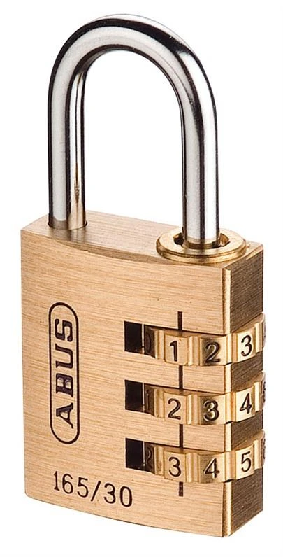 ABUS Slēdzene Abus 165/30C, zelta krās