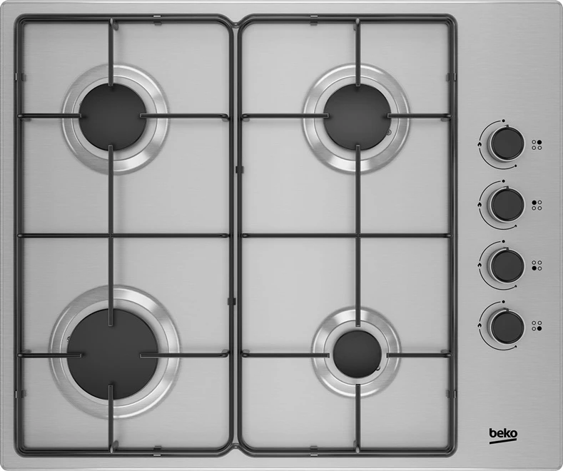 BEKO Gāzes plīts virsma Beko HIGG64123SX