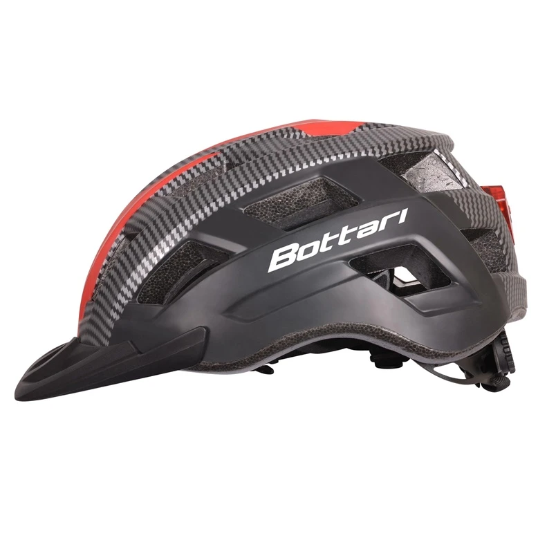 BOTTARI Veloķivere L/XL: 58-61cm sarkana, melna