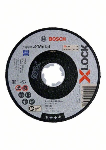 BOSCH Griešanas disks Bosch, 125 mm