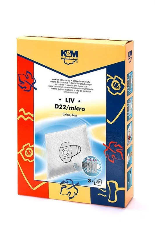 K M Putekļu sūcēja maiss K&M