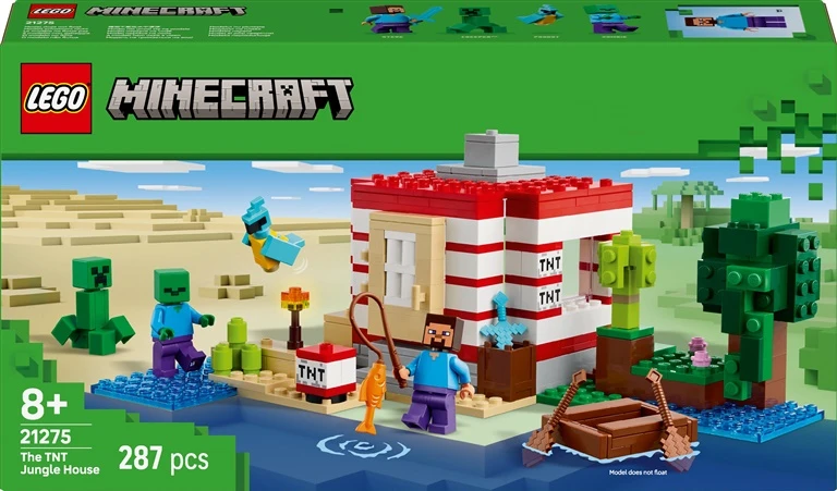 LEGO Konstruktors lego džungļu māja 21275
