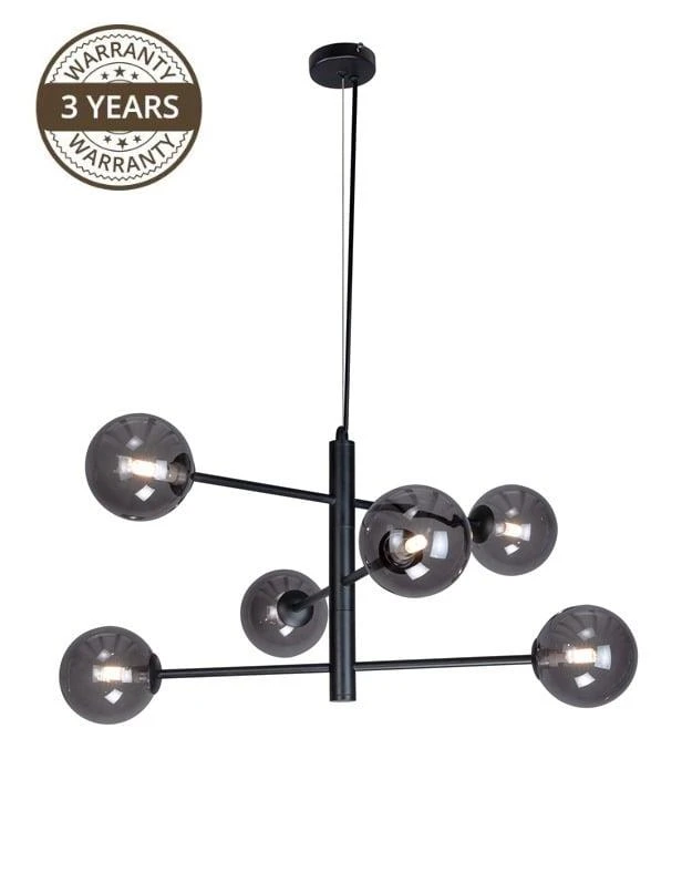 DOMOLETTI Lampa karināms Domoletti Bolero H1333-6-SM