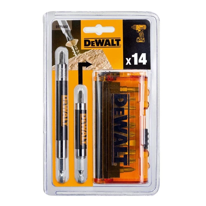 DEWALT Dewalt skrūvgriežu uzgaļi. 14 gab