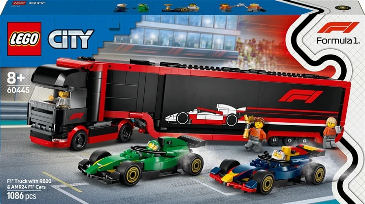 LEGO Konstruktors LEGO City F1 kravas