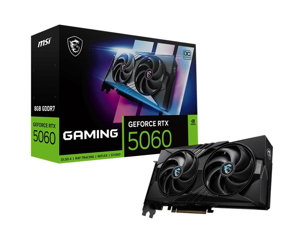 MSI Graphics Card-MSI-NVIDIA-GeForce RTX 5060-8 GB-GDDR7-128