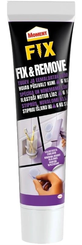 MOMENT Noņemama universāla līme Moment Fix&Remove