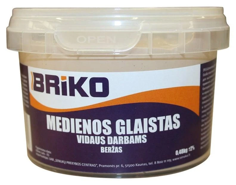 BRIKO Špaktele Briko, gatavs lietošanai