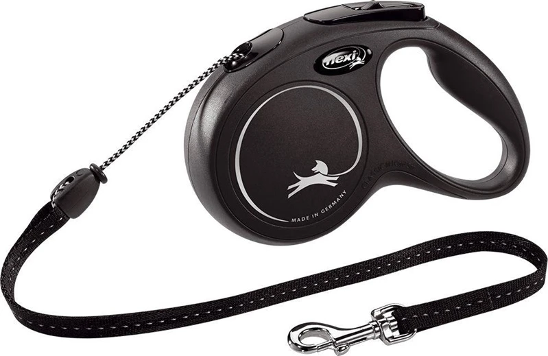 FLEXI Automātiskā pavada Flexi 22627, melna