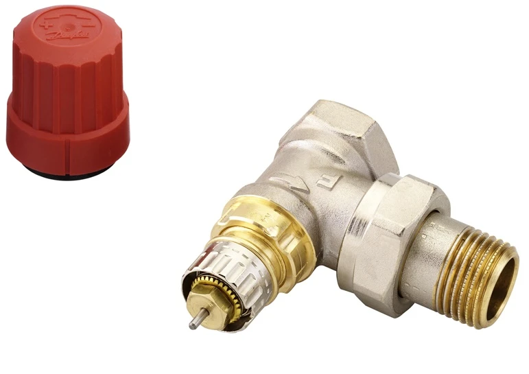 DANFOSS Ventilis Danfoss, stūra/termostatiskais, apkures sistēmām