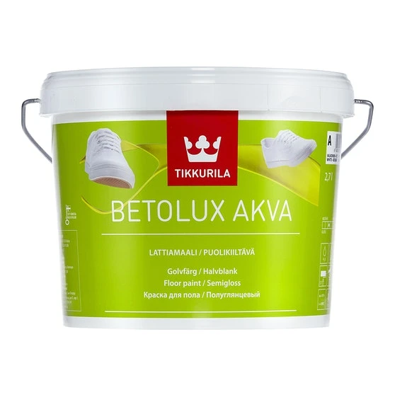TIKKURILA Grīdas krāsa Tikkurila, betolux akva