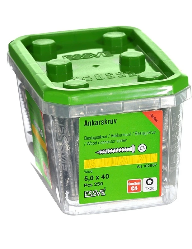 ESSVE Koka skrūve, skrūves kokam Essve