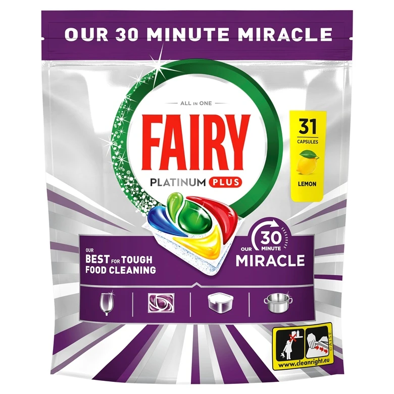 FAIRY Trauku mazgājamās kapsulas Fairy PLAT+