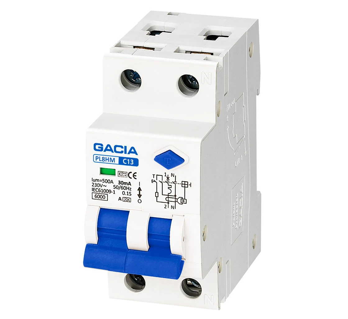 GACIA Kombinētās noplūdes automāts Gacia PL8A2MC1330