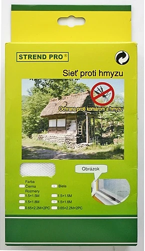 NONE Siets logiem pret kukaiņiem brūns