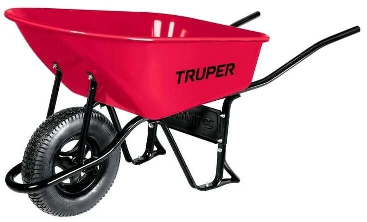 TRUPER Ķerra Truper CAT-60ND, metāls, melna