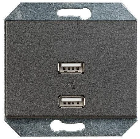 VILMA USB lādētājs Vilma XP500, antracīta