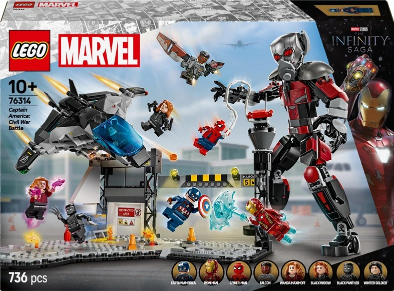 LEGO LEGO Marvel Kapteinis Amerika: Pilsoņu