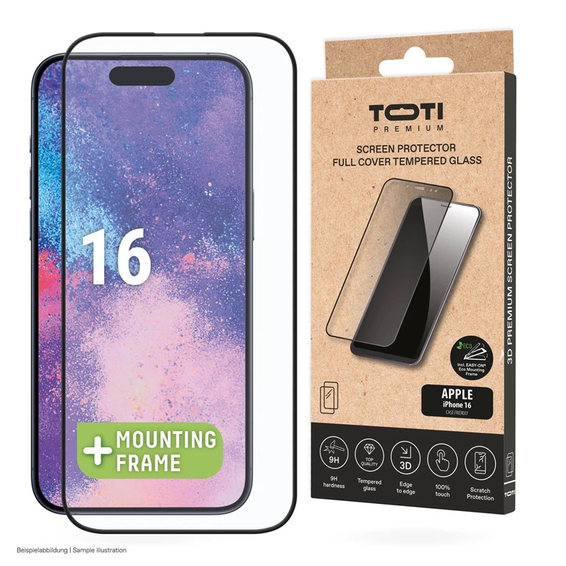 TOTI Ekrāna aizsargstikls Toti Premium iPhone