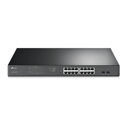 TP-LINK Switch-TP-LINK-TL-SG1218MPE-Desktop/pedestal-Rack- 16x10Base-T / 100Base-TX /