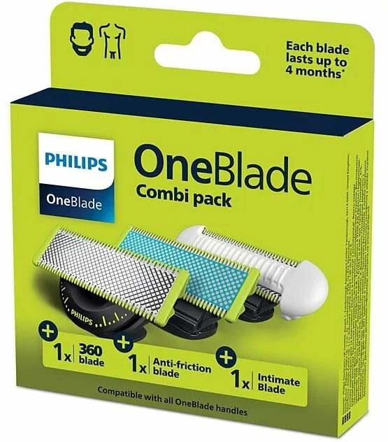 PHILIPS 360° nomaināms asmens Philips OneBlade