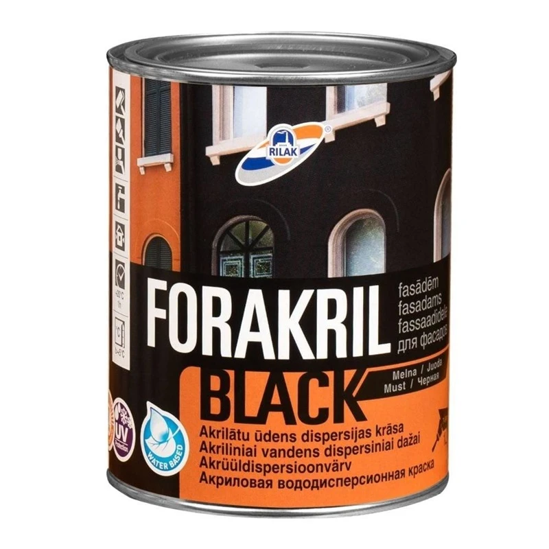 RILAK Krāsa, fasāde Rilak Forakril, matēts