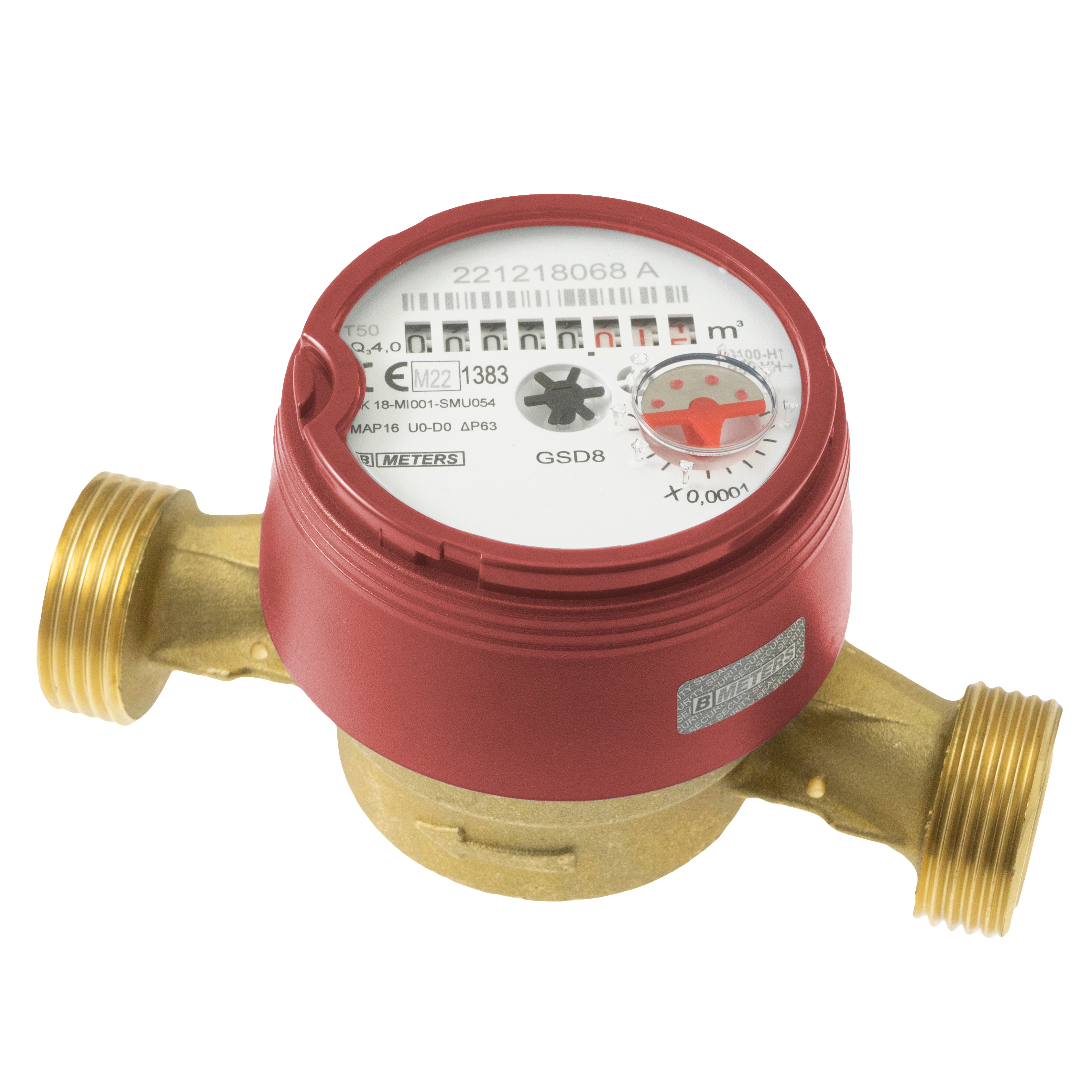 B METERS Ūdens skaitītāja BMeters GSD8-I
