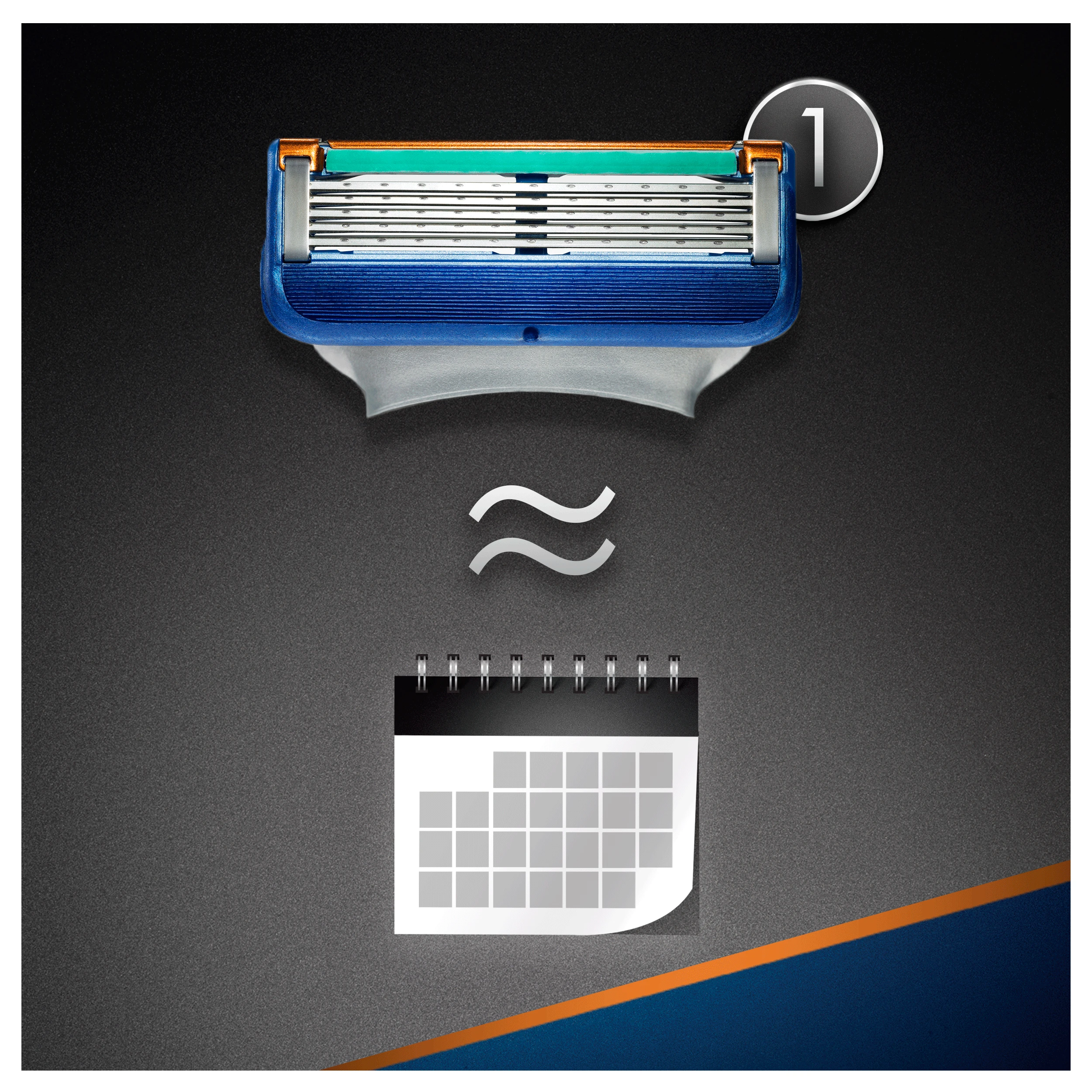 GILLETTE Gillette Fusion5 Skuvekļa Asmeņi Vīriešiem
