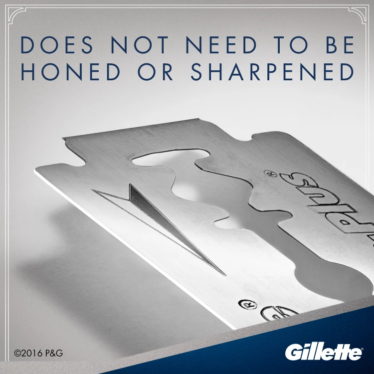GILLETTE Gillette Double Edge Platinum Skuvekļa