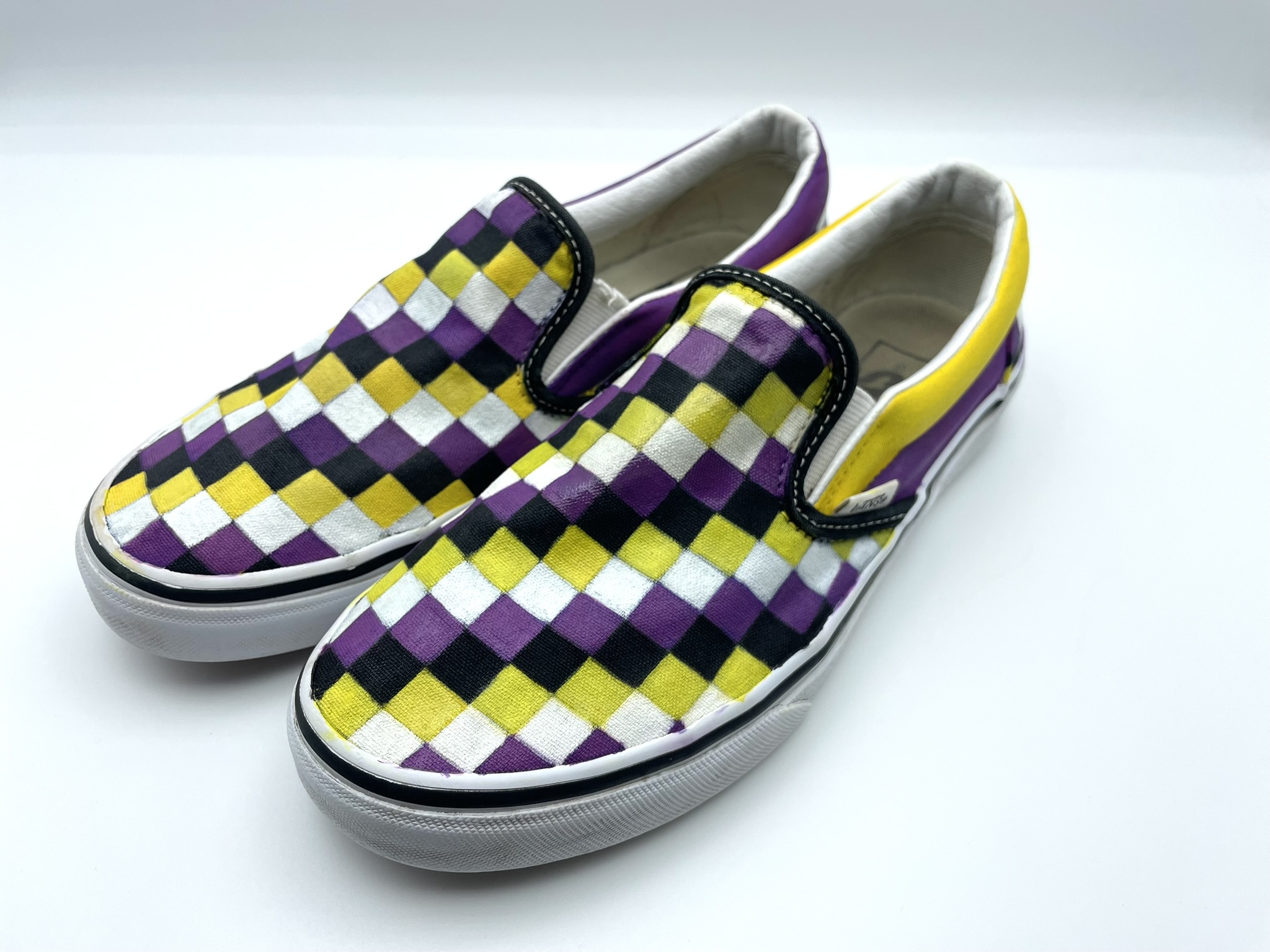 Enby Pride Vans - image 3