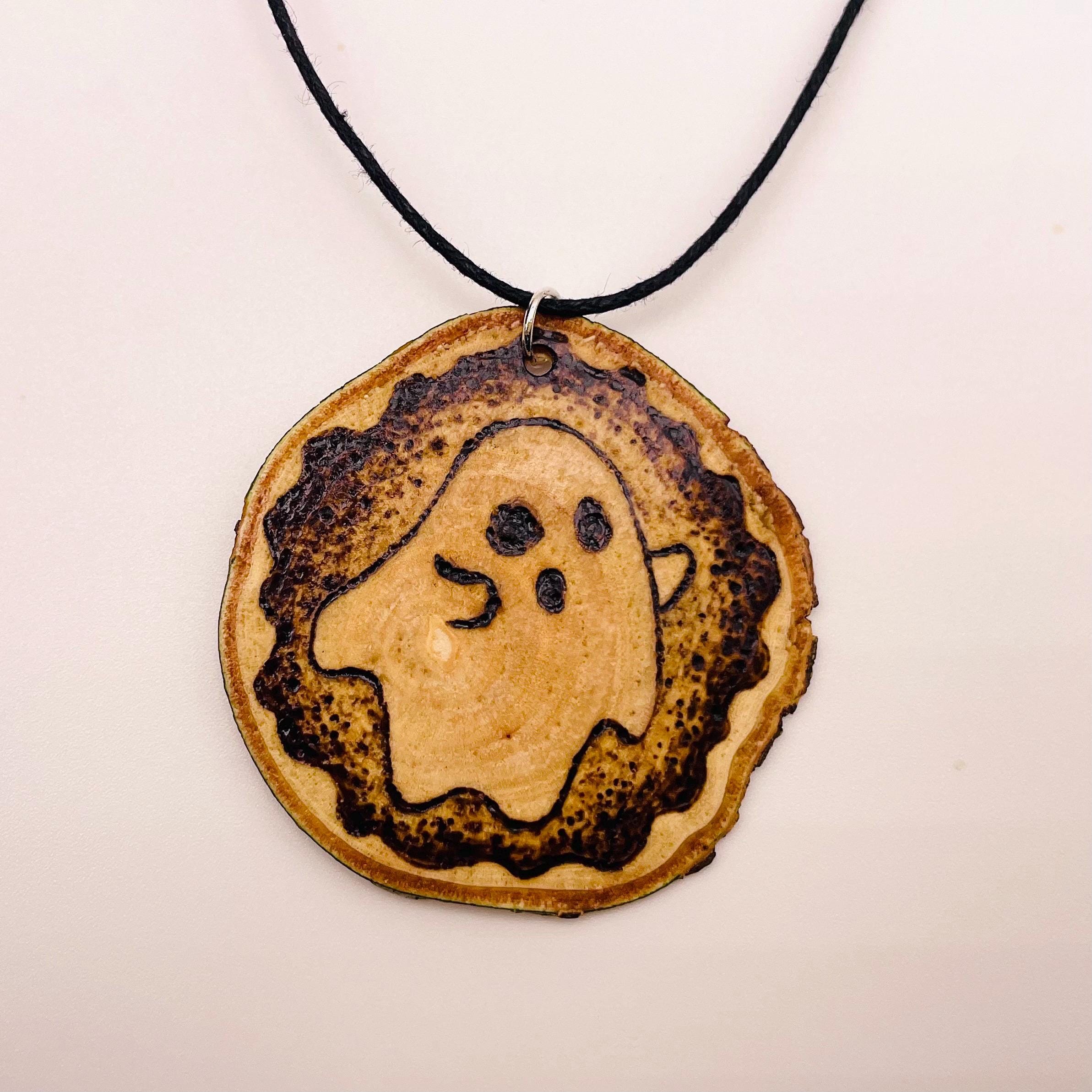 Hand burnt pendant - image 4