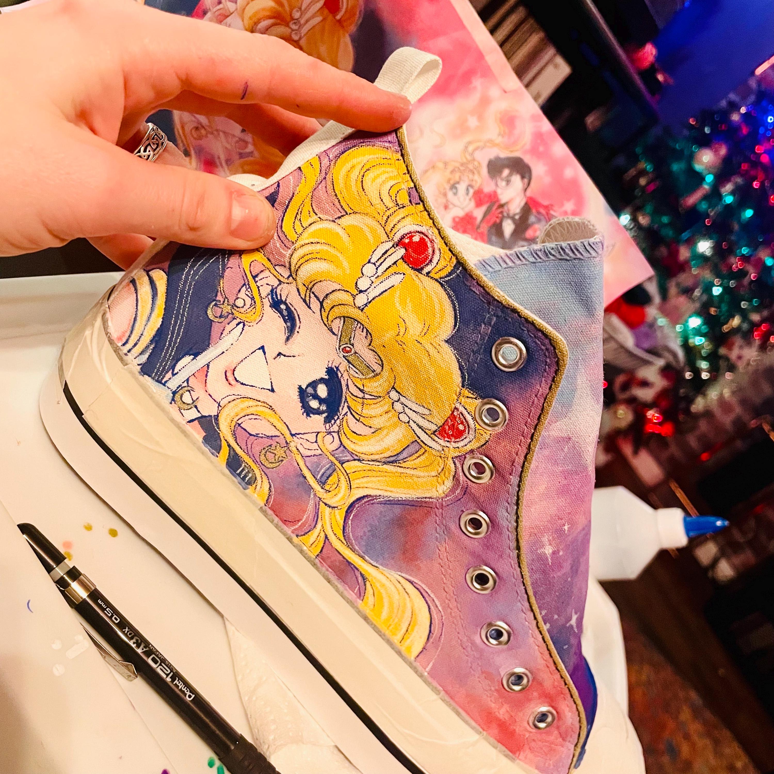 Commission you’re own Hand painted Custom Sneakers