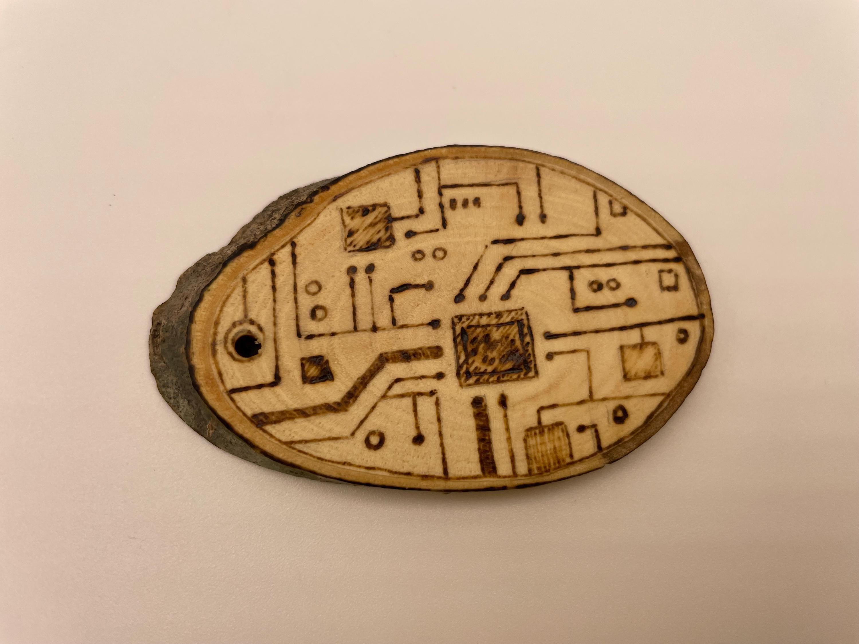 Hand burnt keyrings - image 5