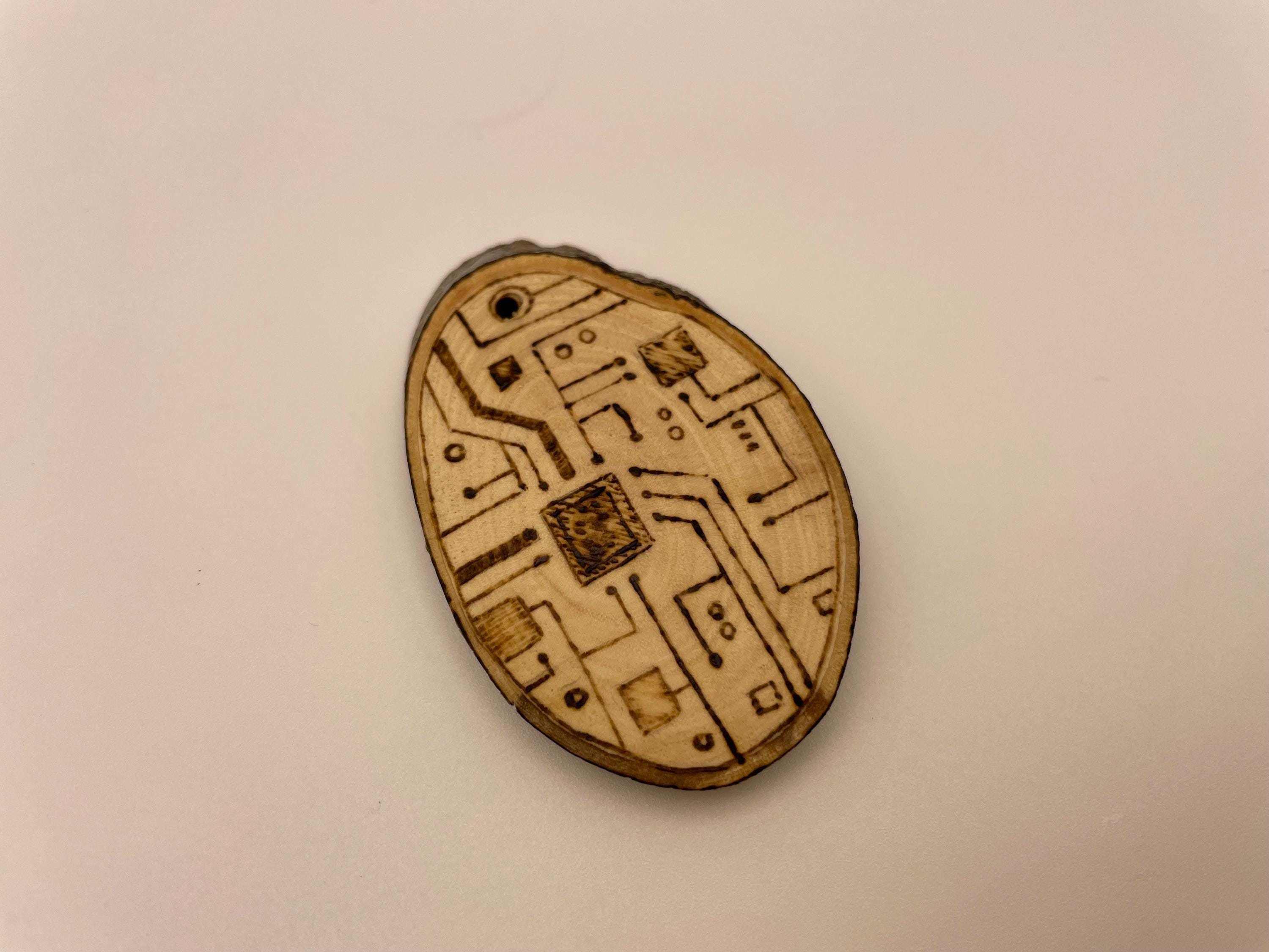 Hand burnt keyrings - image 9