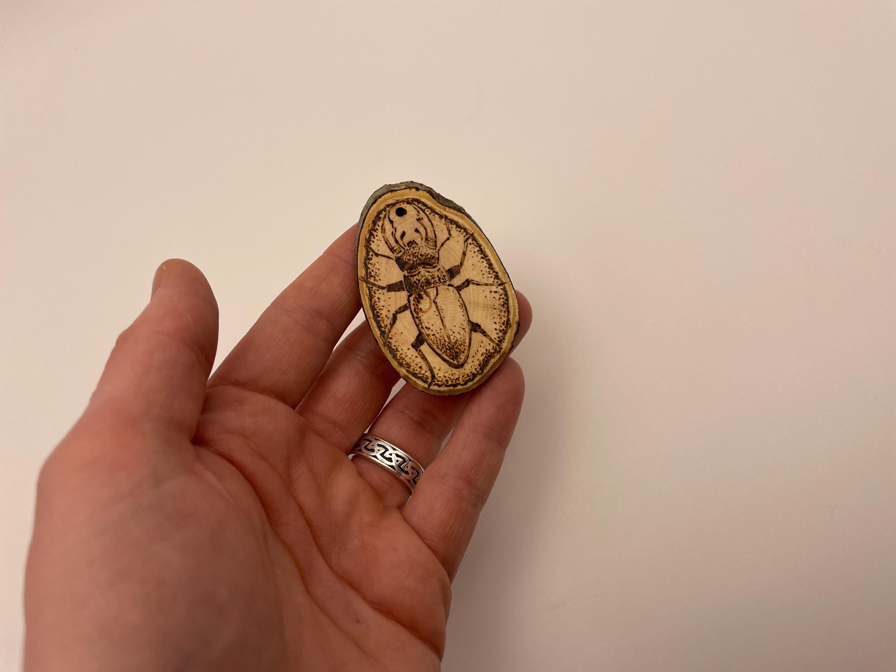 Hand burnt keyrings - image 7