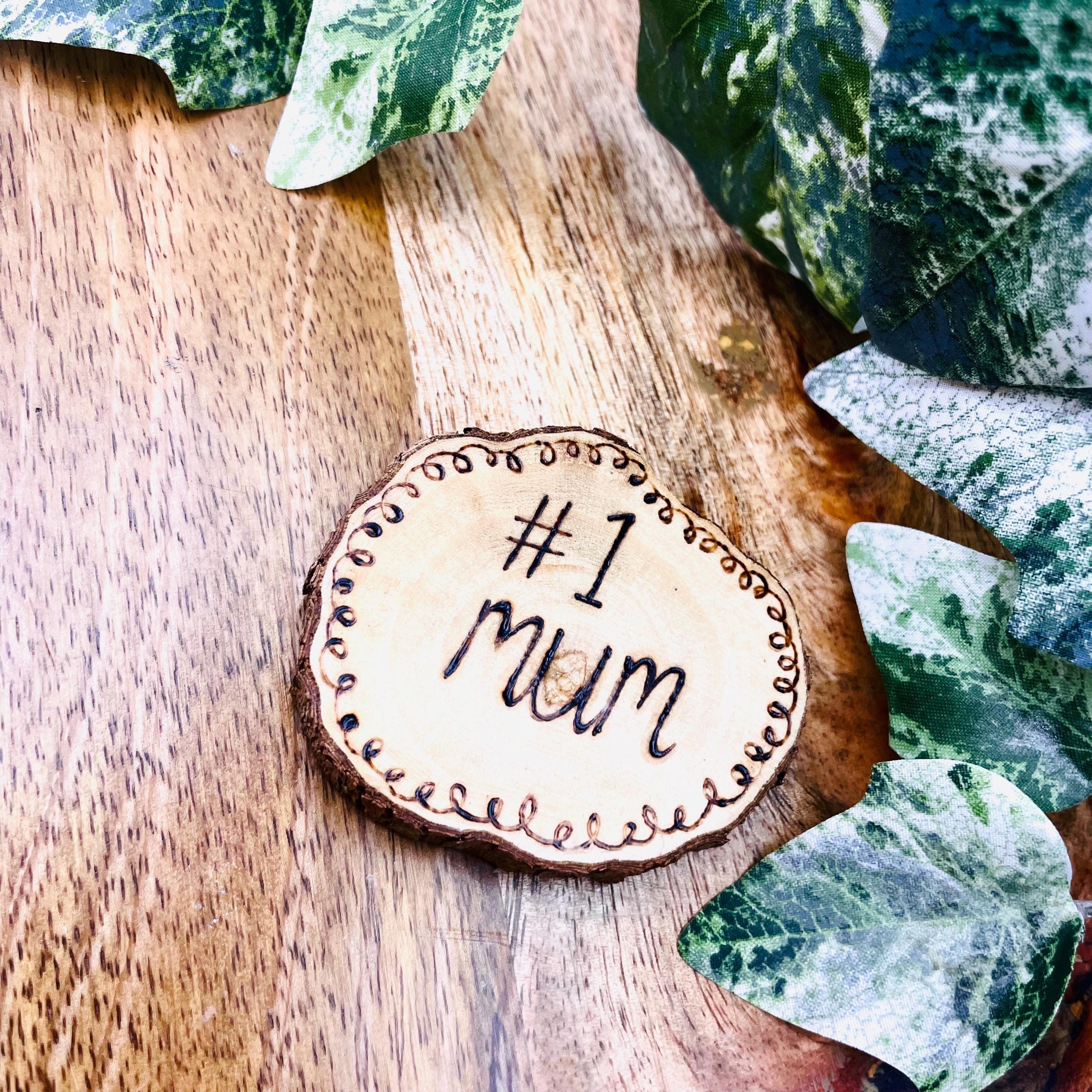 Personalised hand burnt keyring - image 2