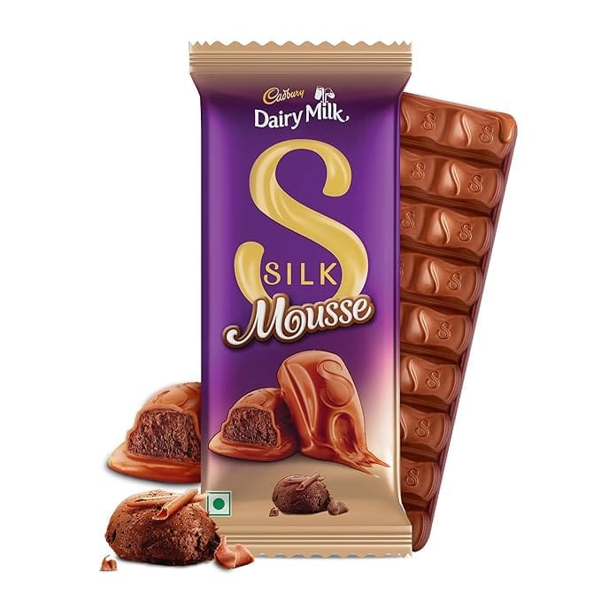 Cadbury Dairy Milk Silk Mousse Chocolate Bars, 110 g - wholesale Groceries supplier in India