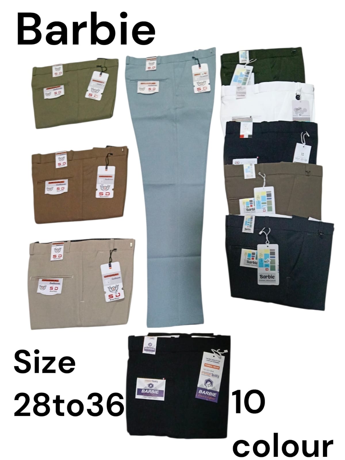 Men's Premium Barbie Trousers - wholesale Fashion and Lifestyle supplier in India