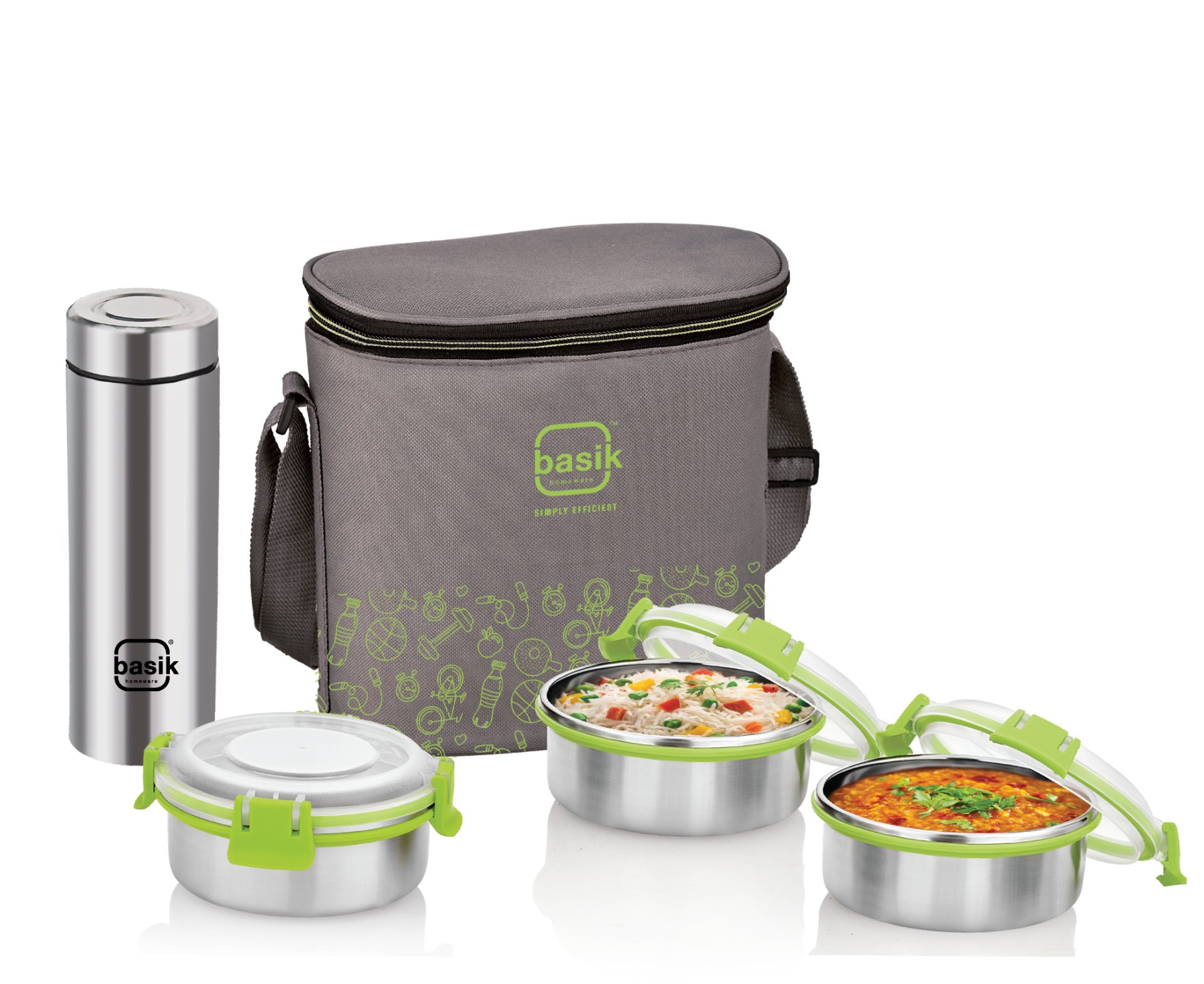 Featherline lunch box - wholesale Home and Cleaning Products supplier in India