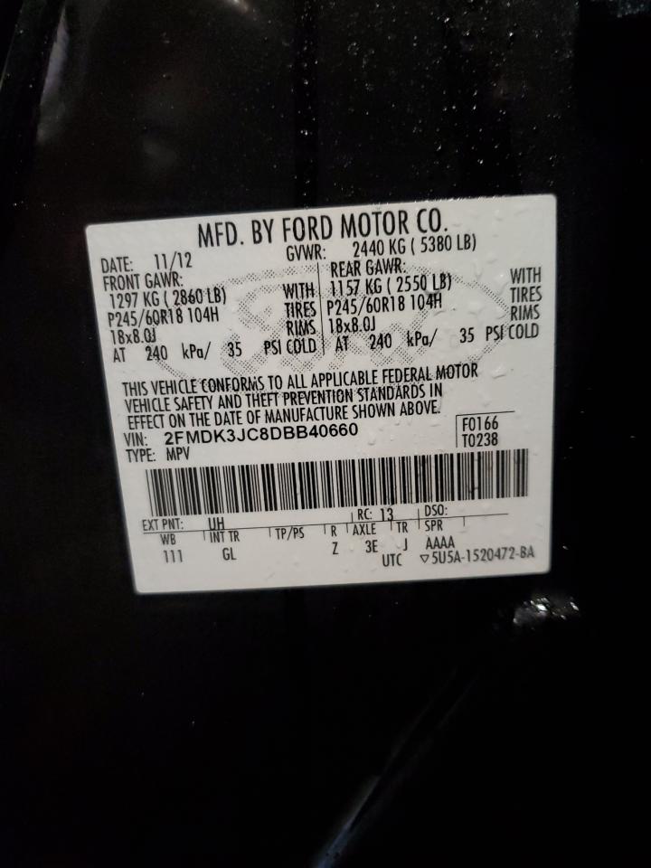 2013 FORD EDGE SEL photo 23