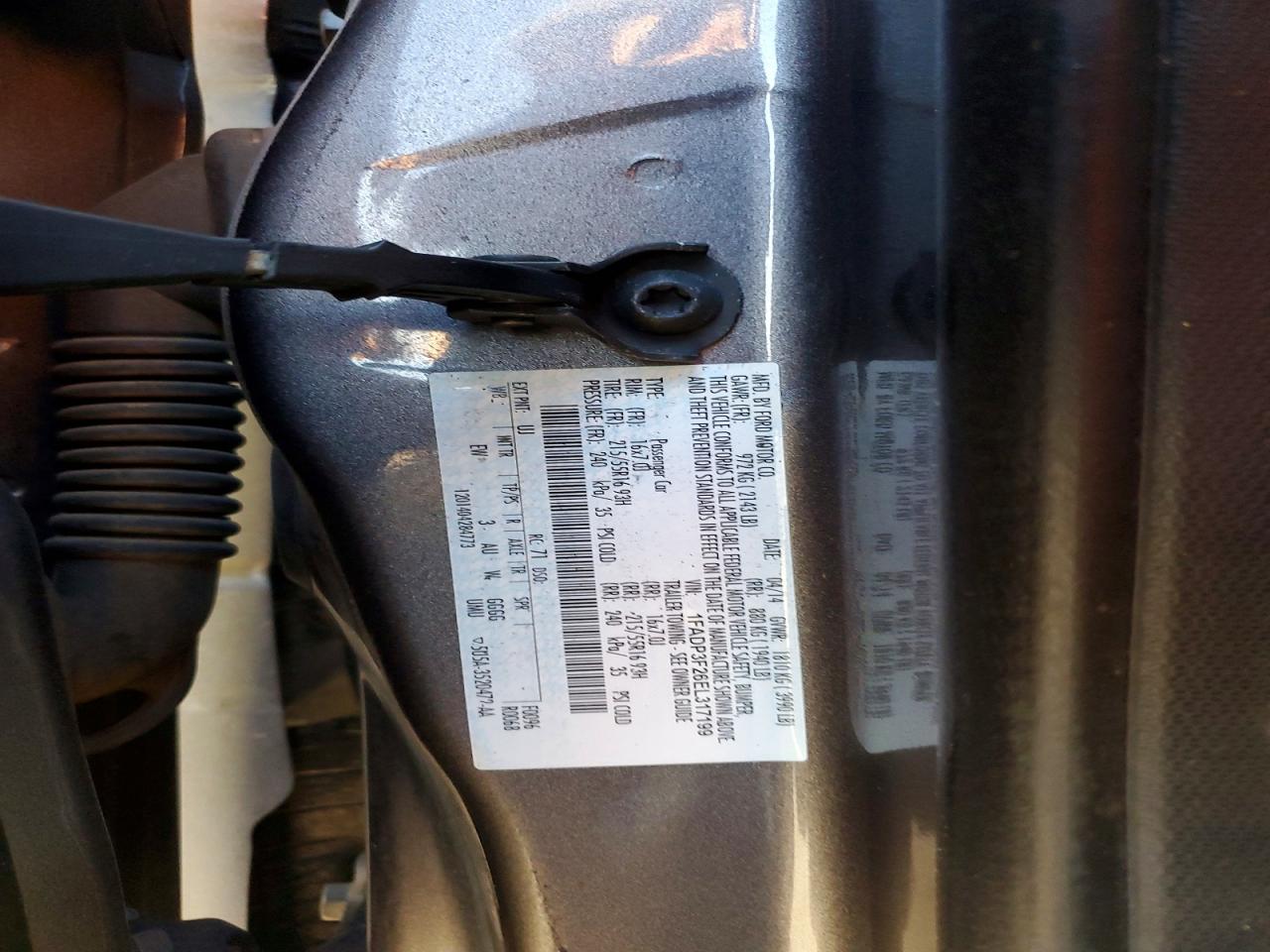 2014 FORD FOCUS SE photo 12