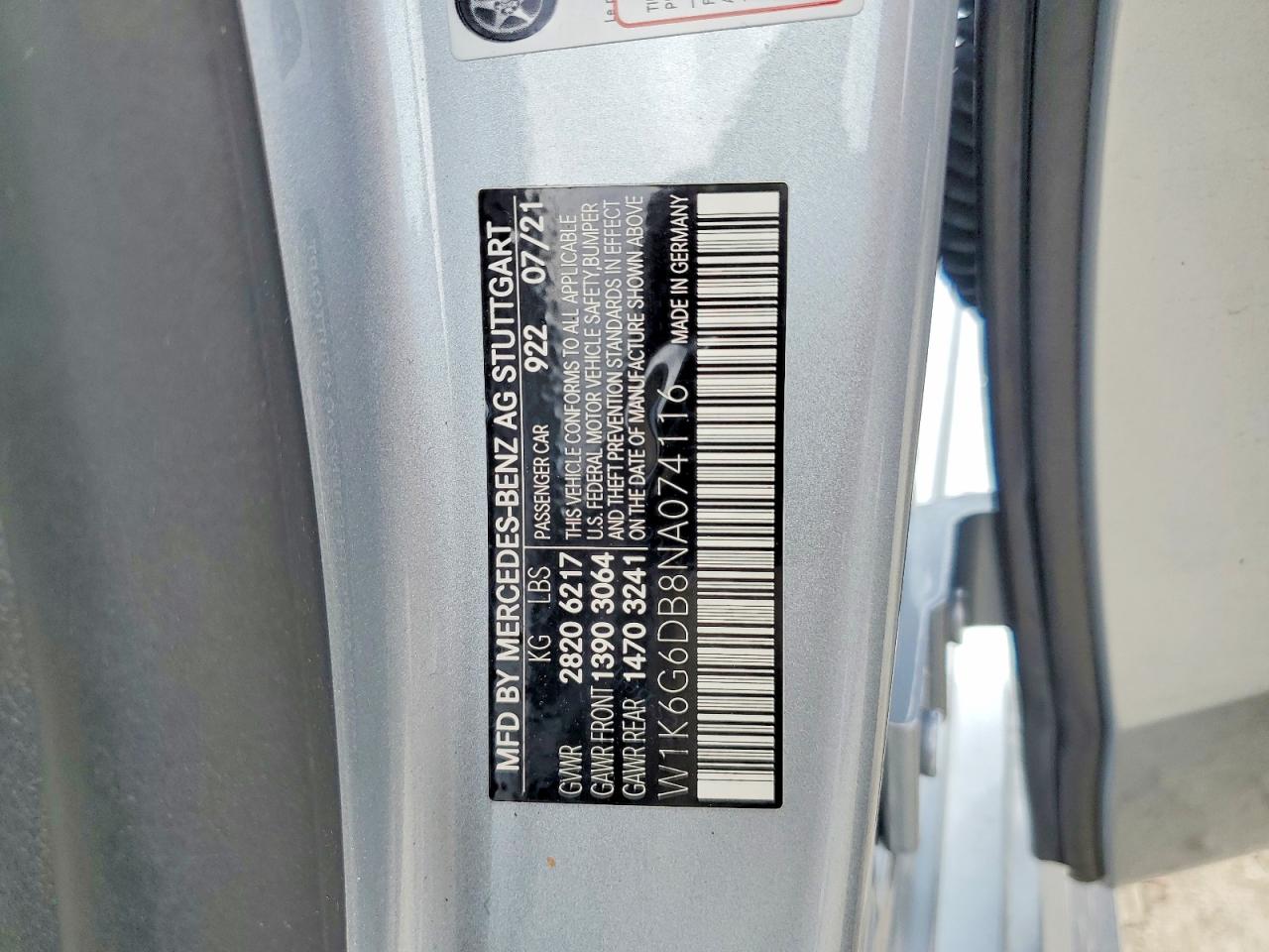 2022 MERCEDES-BENZ S 500 4MATIC photo 12