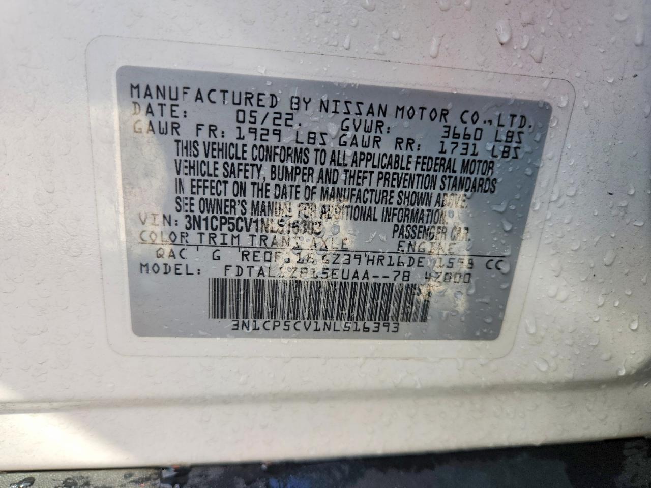 2022 NISSAN KICKS SV photo 13