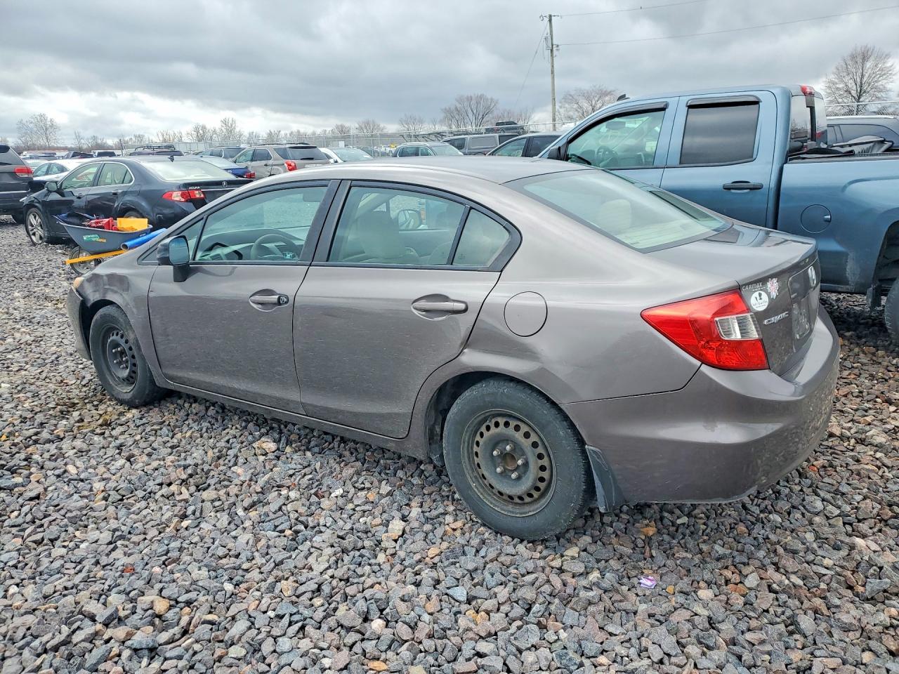 2012 HONDA CIVIC LX photo 2