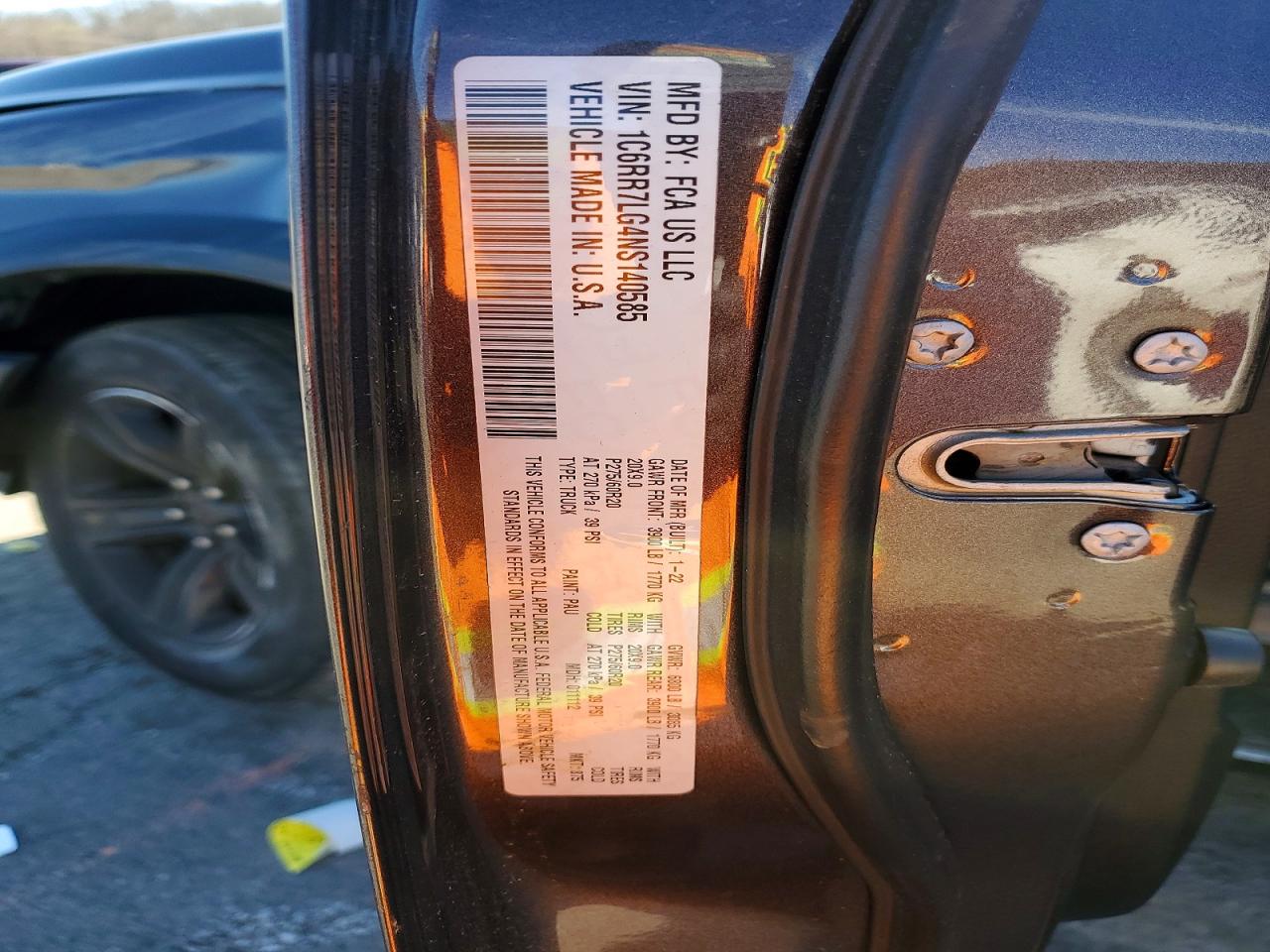 2022 RAM 1500 CLASSIC SLT photo 23