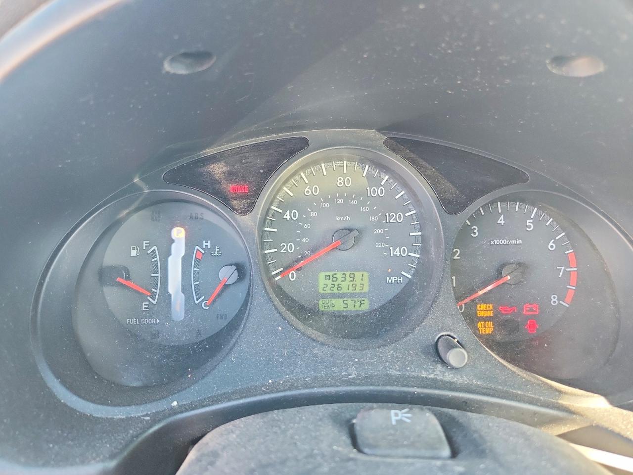 2004 SUBARU FORESTER photo 17