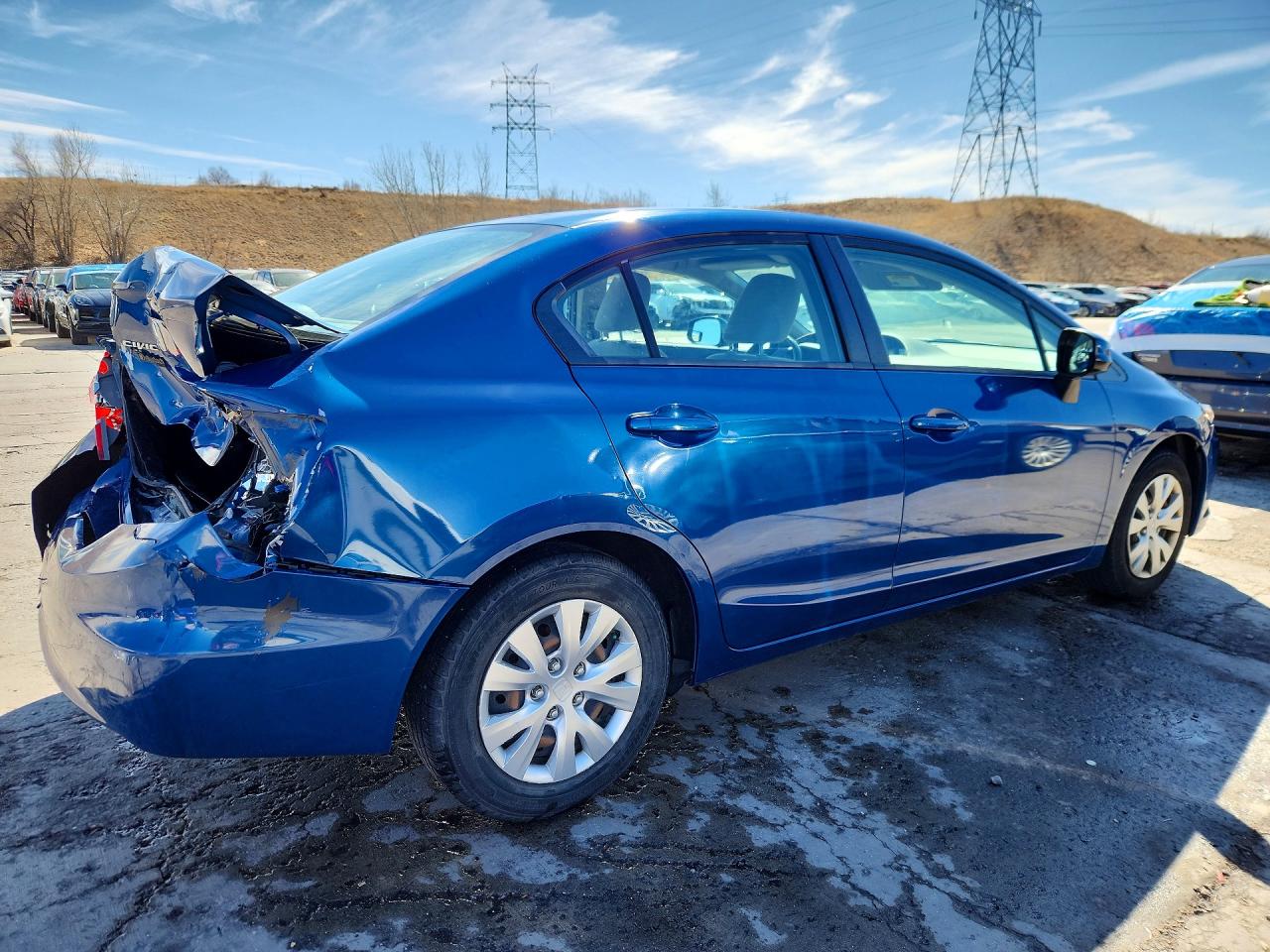 2012 HONDA CIVIC LX photo 5