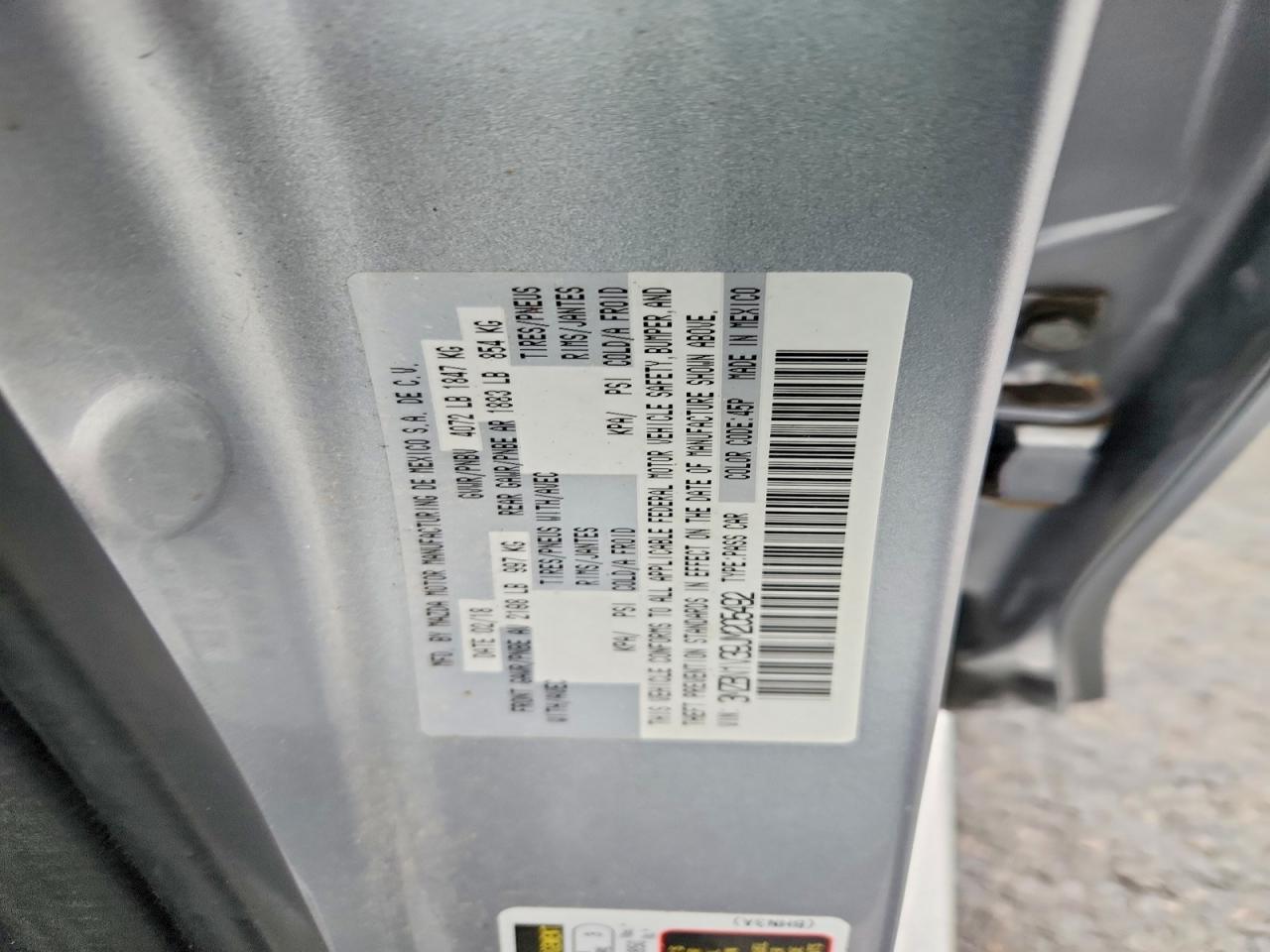 2018 MAZDA 3 TOURING photo 12