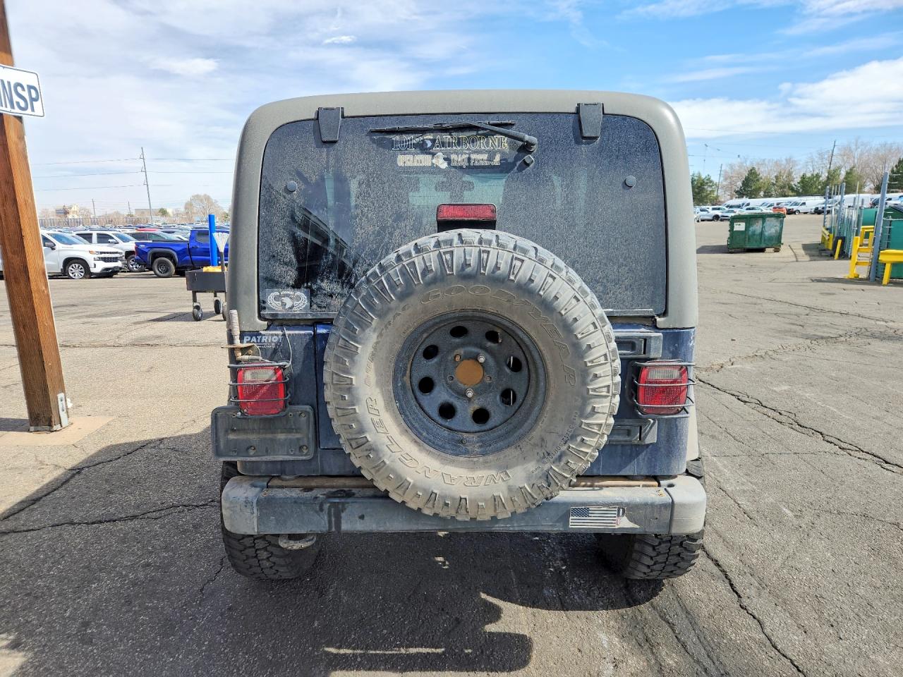 2005 JEEP WRANGLER X photo 11