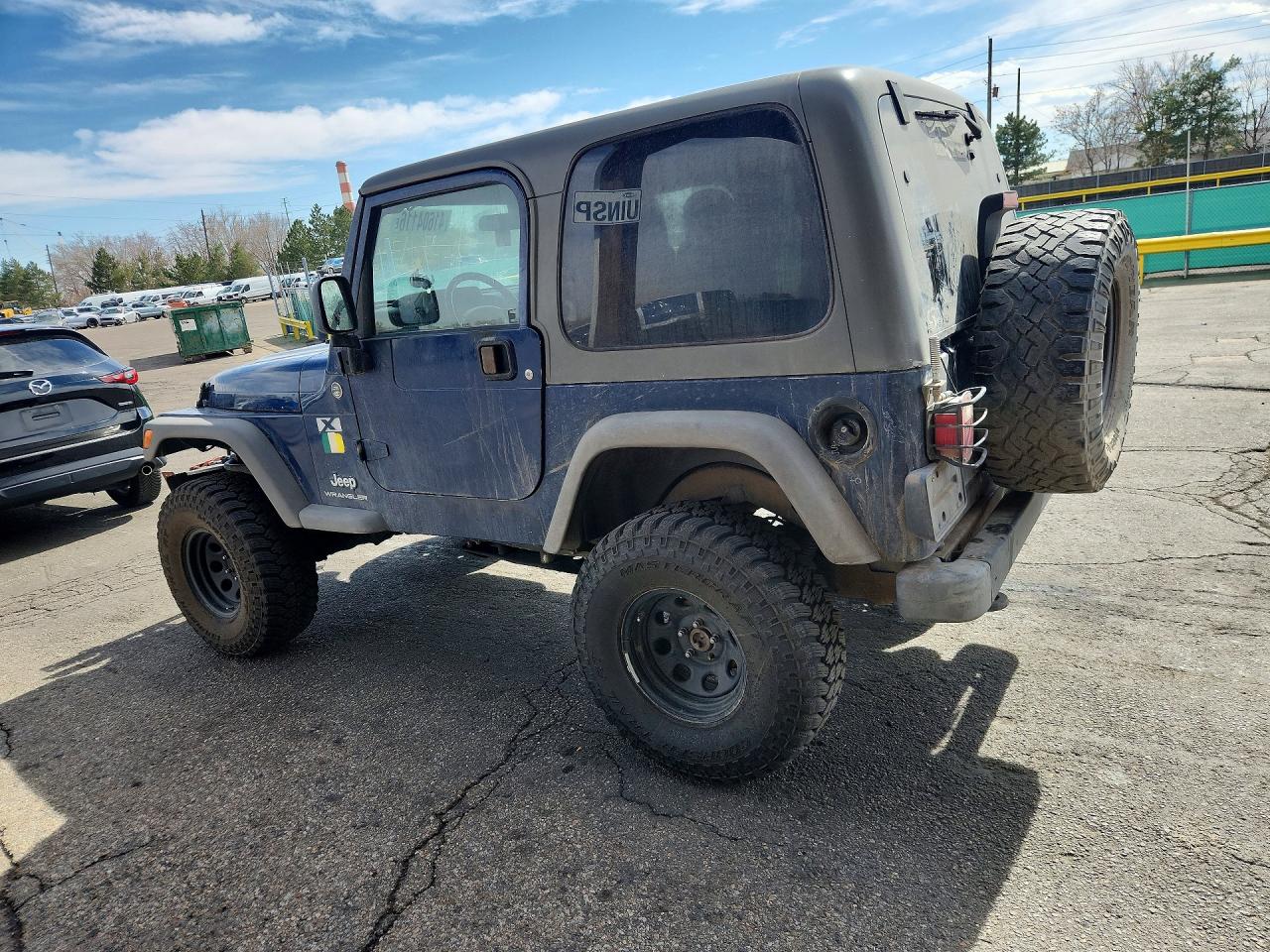 2005 JEEP WRANGLER X photo 3